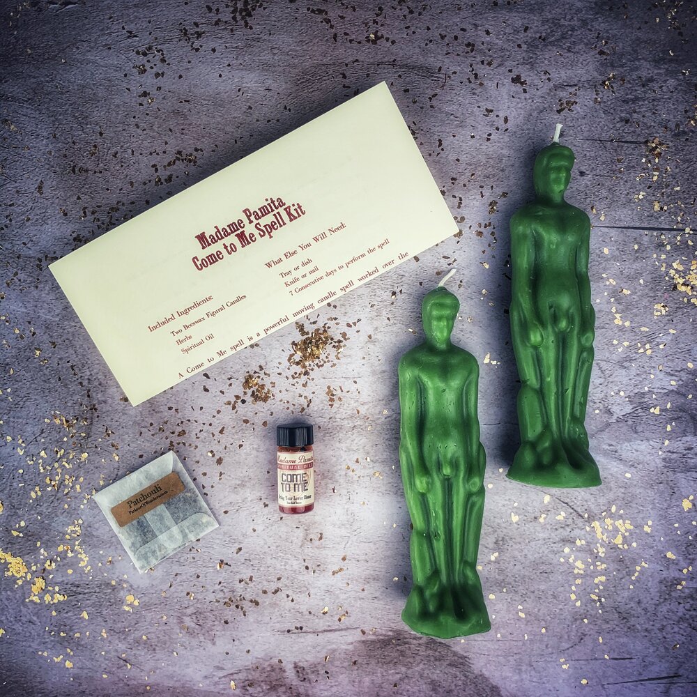 Come to Me Candle Spell Kit Male/Male Parlour of Wonders