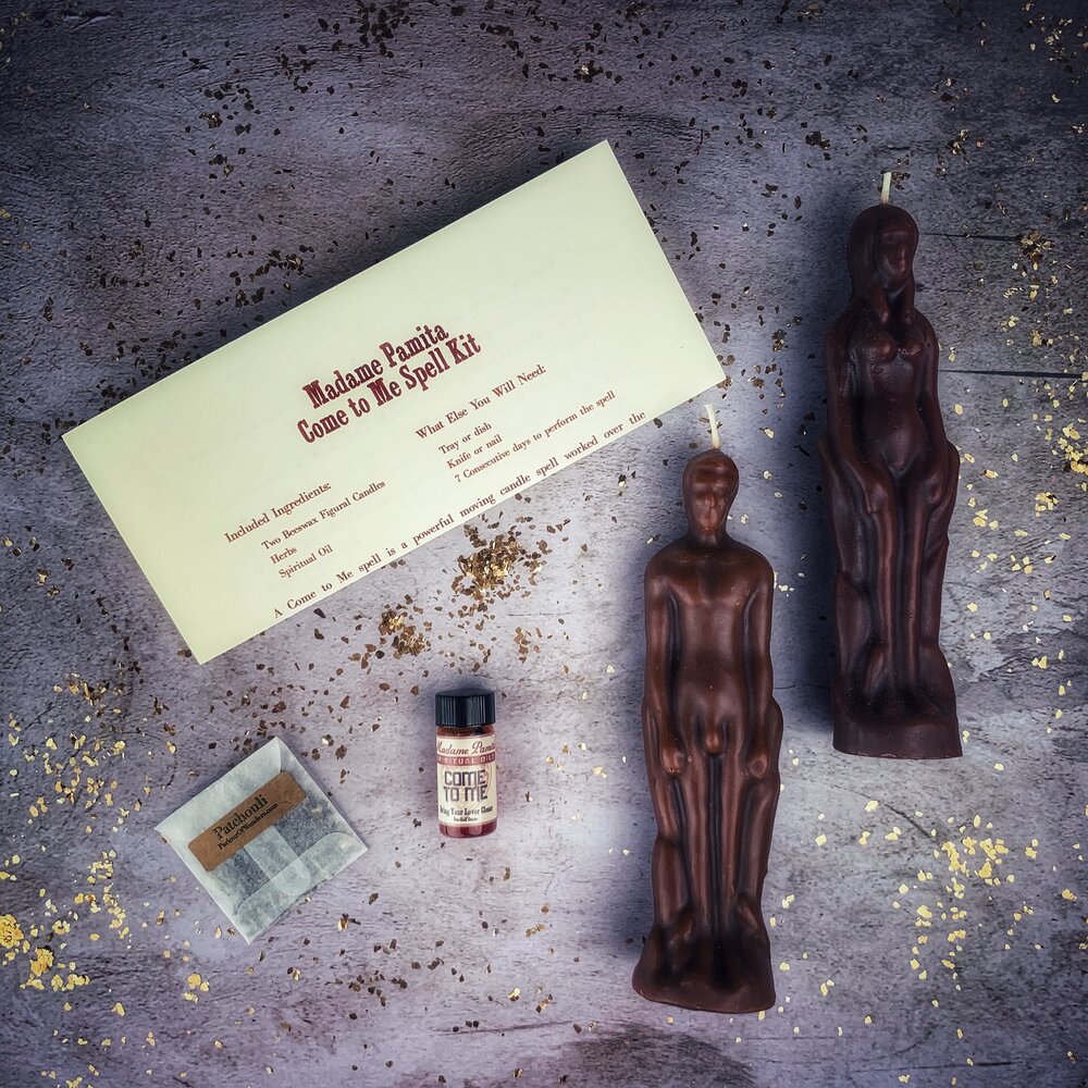 Come to Me Candle Spell Kit Male/Female Parlour of Wonders