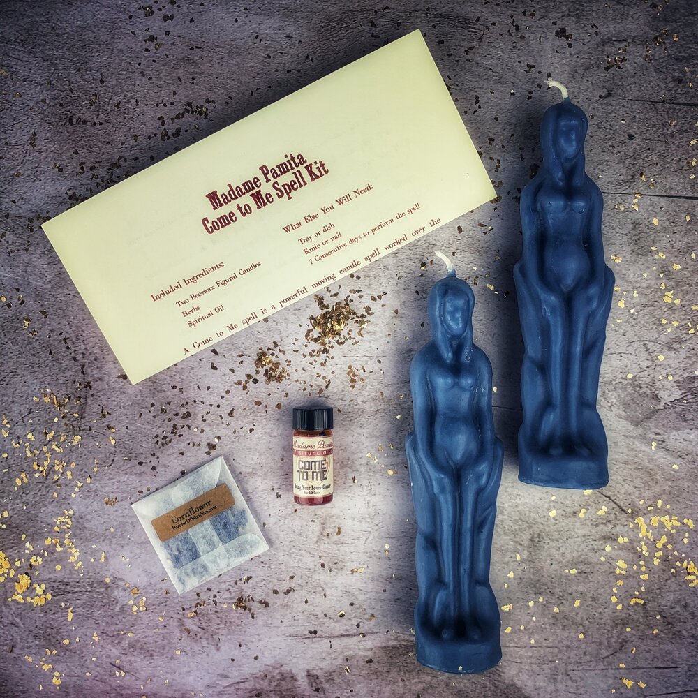 Come to Me Candle Spell Kit Female/Female Parlour of Wonders