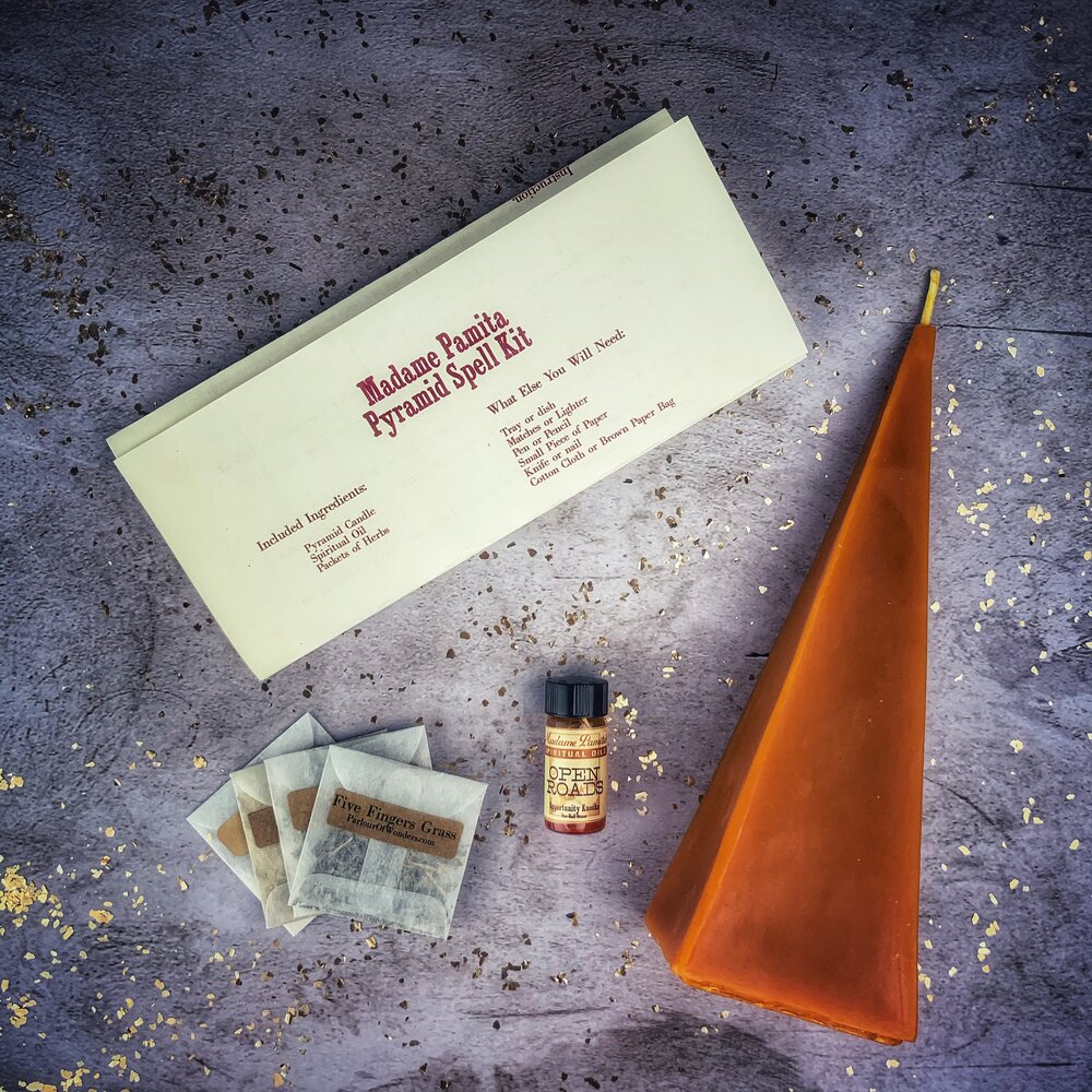 Pyramid of Power Candle Spell Kit Parlour of Wonders