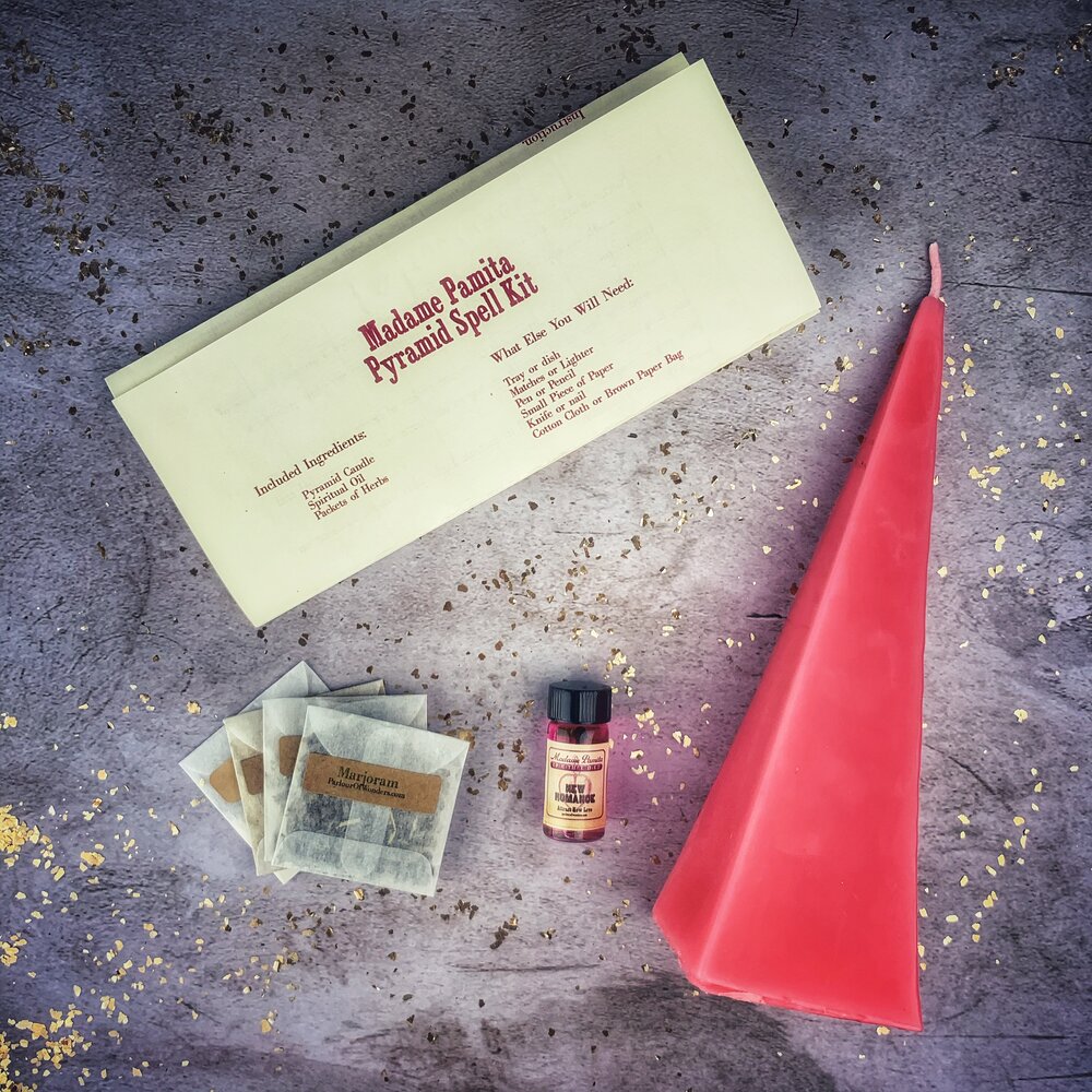Pyramid of Power Candle Spell Kit Parlour of Wonders
