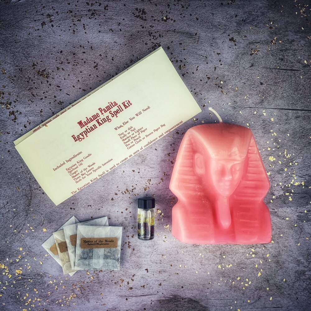 Egyptian King Candle Spell Kit Parlour of Wonders