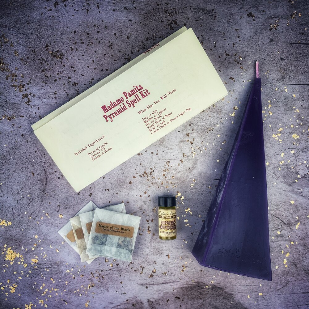 Pyramid of Power Candle Spell Kit Parlour of Wonders