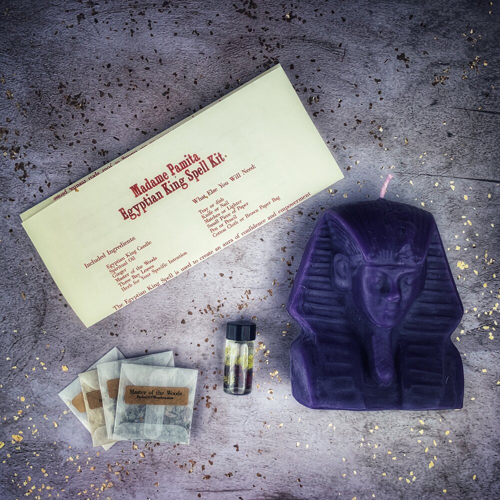 Egyptian King Candle Spell Kit Parlour of Wonders