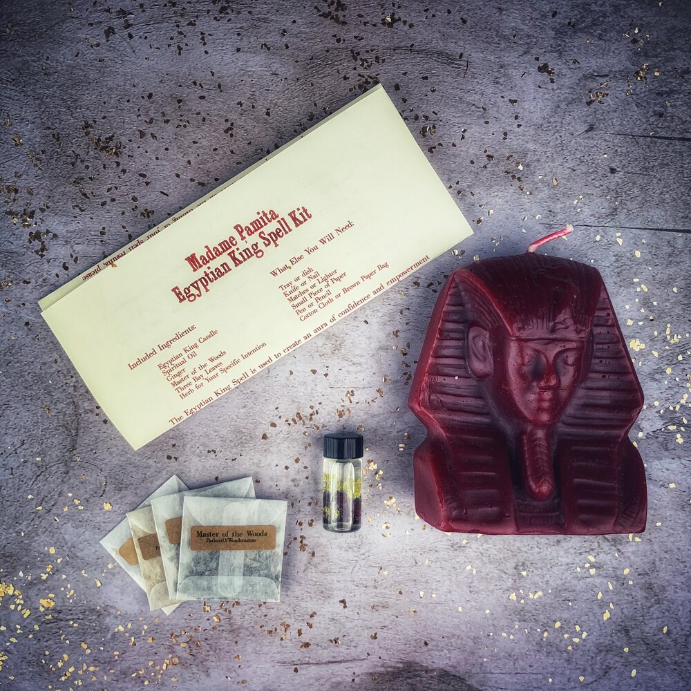 Egyptian King Candle Spell Kit Parlour of Wonders
