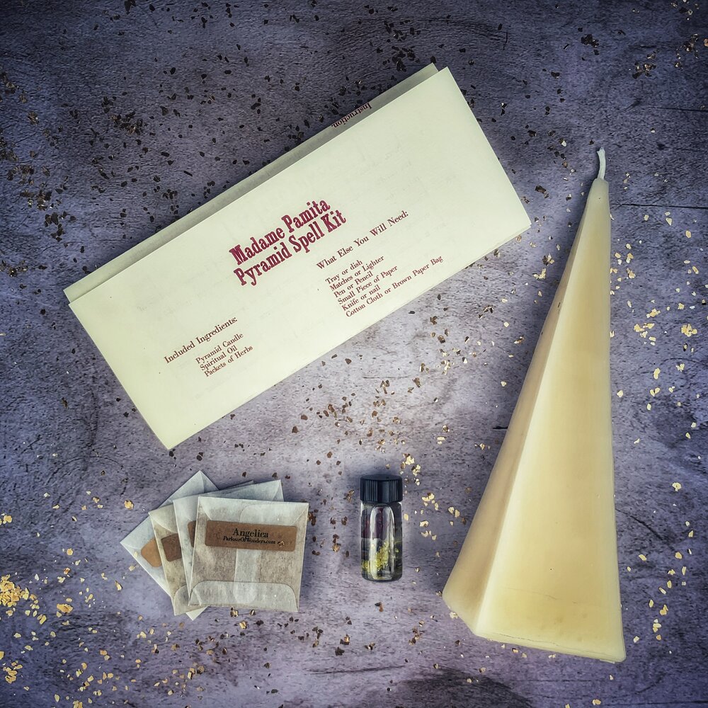 Pyramid of Power Candle Spell Kit Parlour of Wonders