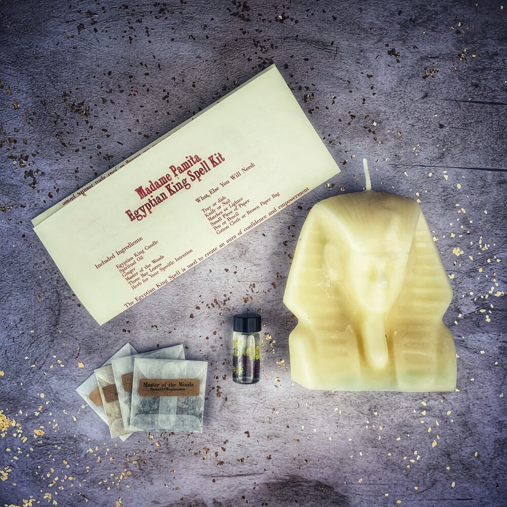 Egyptian King Candle Spell Kit Parlour of Wonders