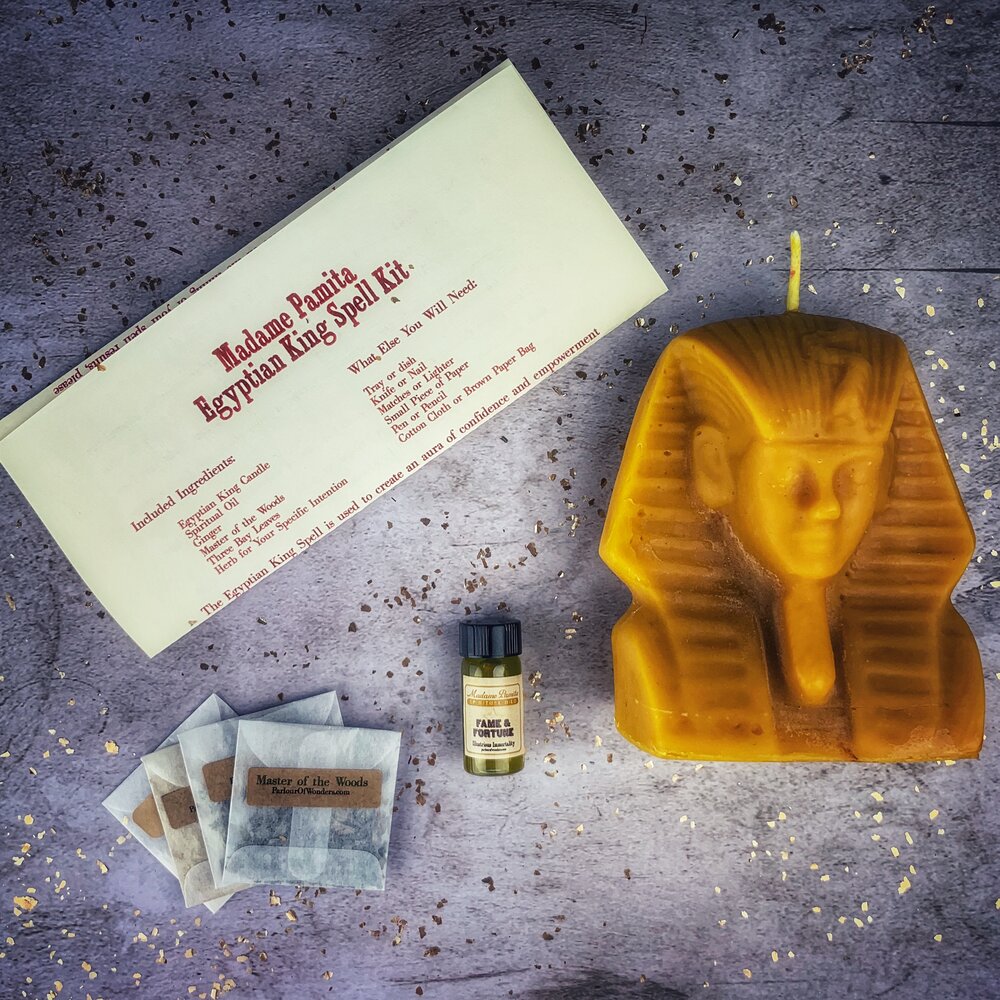 Egyptian King Candle Spell Kit Parlour of Wonders