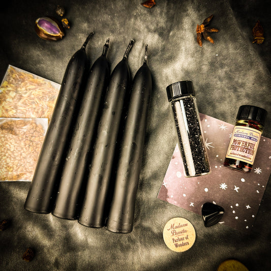 Protection Candle Spell Booster Pack - Add Spiritual Defense to Any Candle Spell Kit Parlour of Wonders